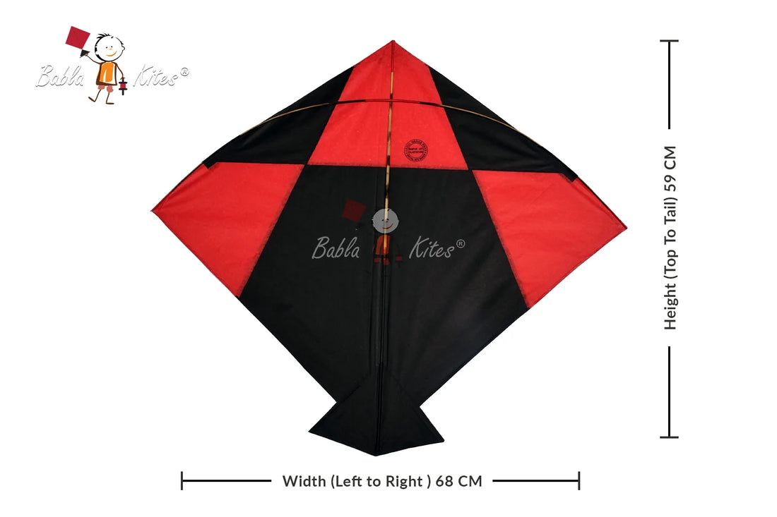 16 Pauni Tournament Kites (Size 59*68 Centimetres)